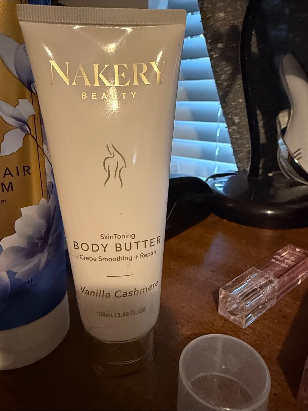 Nakery Vanilla Cashmere SkinToning Body Butter - Cream